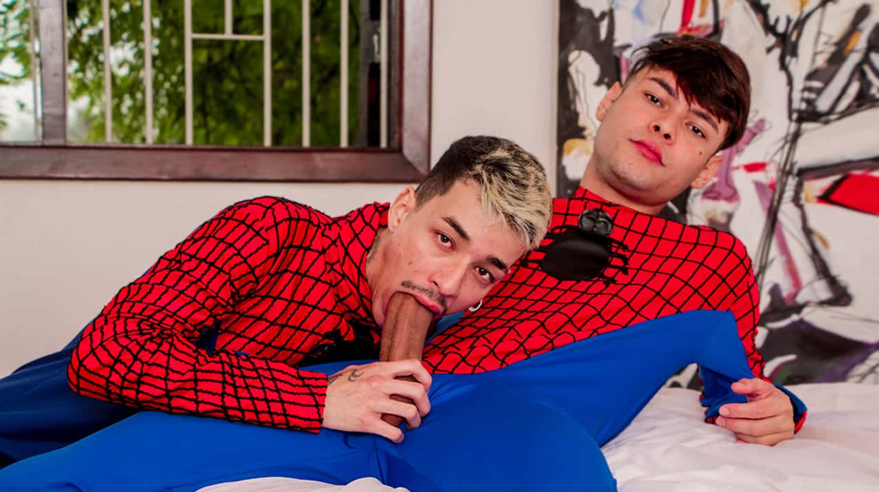 Spider Man in, Fuck at home – Hanry OnlyJapa and Fabriccio