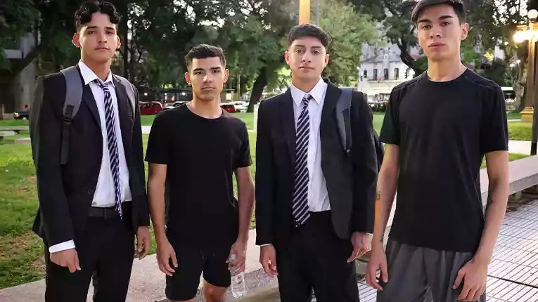Even the Best Students Would Skip Class for a Foursome – Felix Harris, Bruno Pattel, Richard Smith and Troy Mason