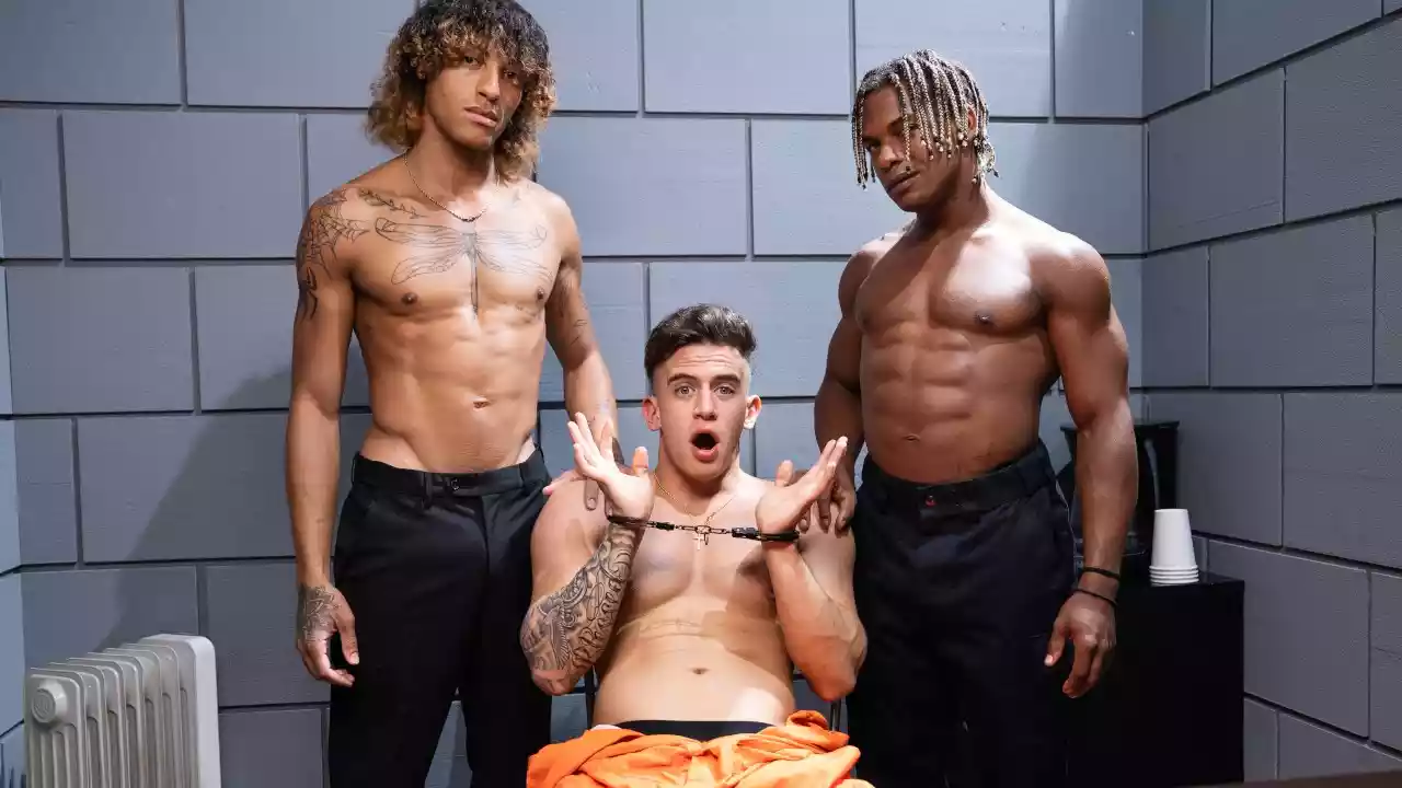 Hard Time, Harder Fuck – Augie Ryder, Adrian Hart and Trevor Brooks