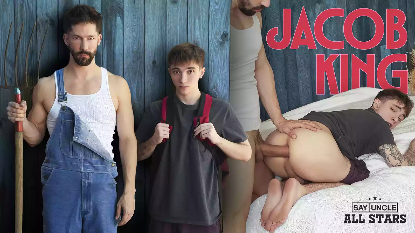 Trespassing on My Property Will Get Your Hole Stuffed – Eddie Patrick and Jacob King