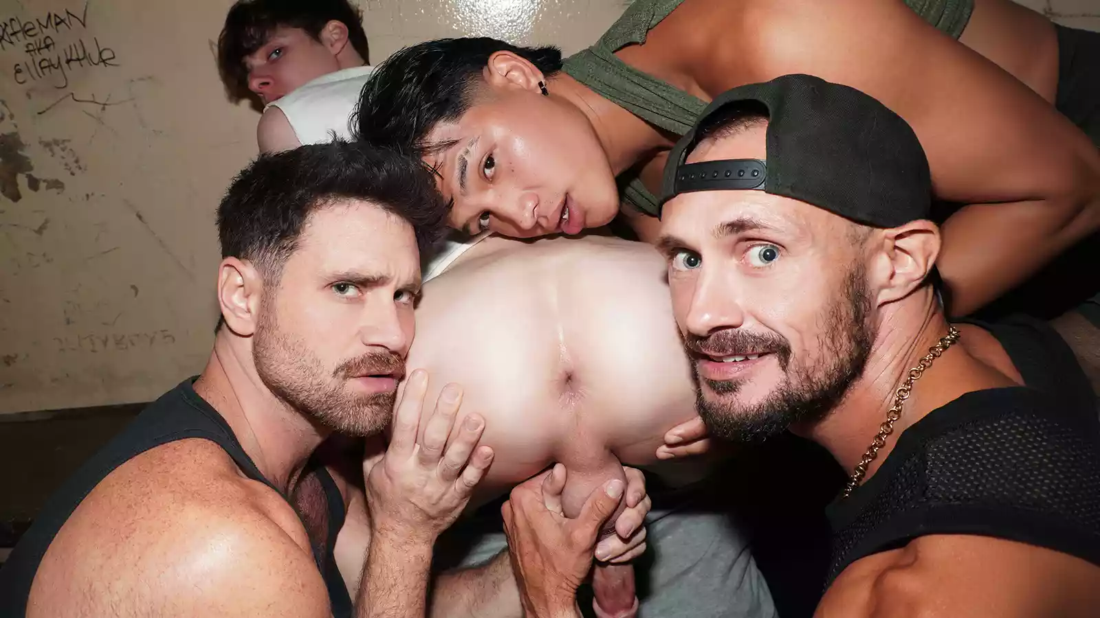 Welcome to the County Jail, Your Ass is Ours Now – Wolfie Wildes, Beau Butler, Noah Knoxx and Andrew Akito
