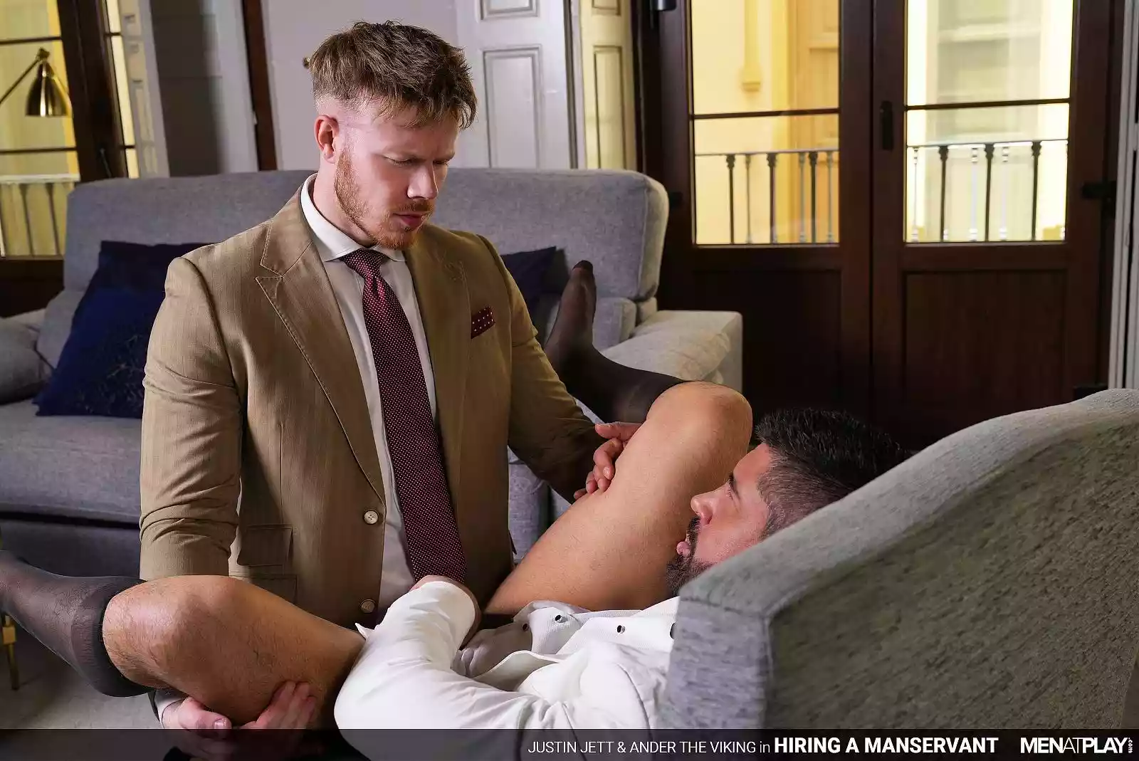 Hiring A Manservant – Ander The Viking and Justin Jett